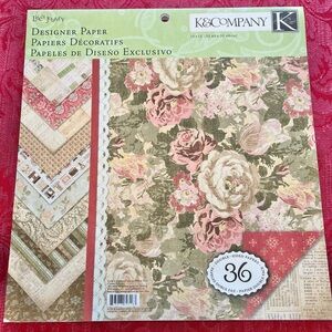 Life’s Journey K&Company Scrapbook Paper 12” x 12”